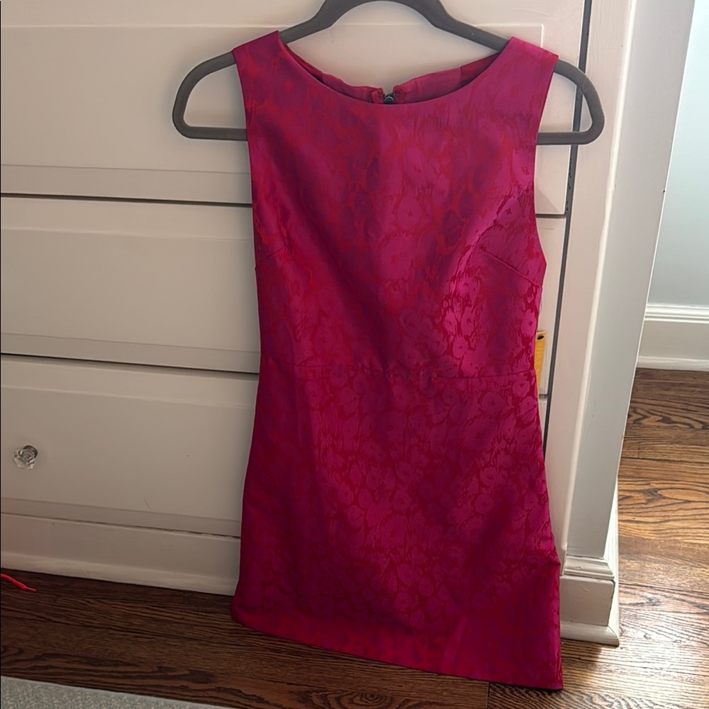 Alice + Olivia Red Mini Dress